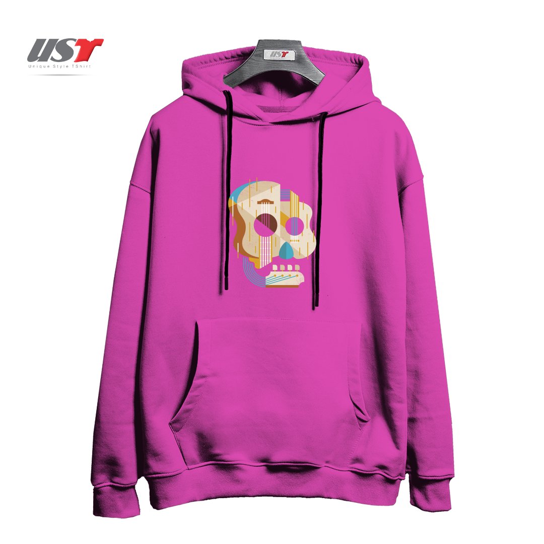 هودی اورسایز طرح THE VINYL SYSTEM (COLOUR)1