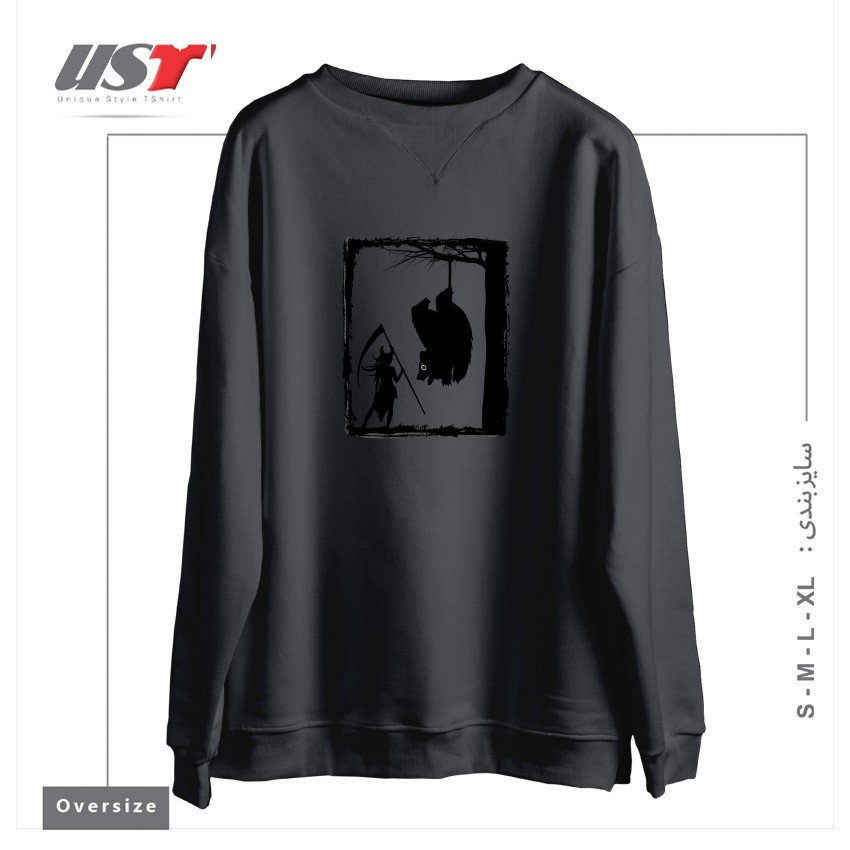 سوییشرت اورسایز طرح BEAR KICK
