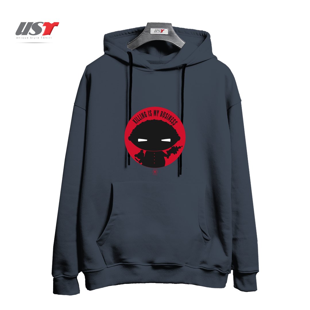 طرح KILLING IS MY BUSINESS هودی اورسایزرنگ دودی