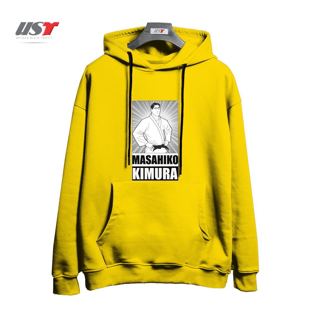 هودی اورسایز طرح MASAHIKO KIMURA TRIBUTE T-SHIRT