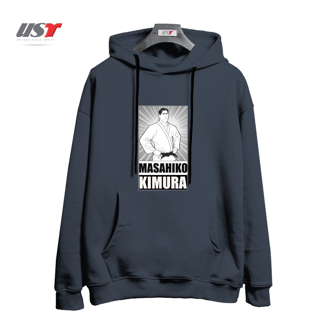 طرح MASAHIKO KIMURA TRIBUTE T-SHIRT هودی اورسایزرنگ دودی