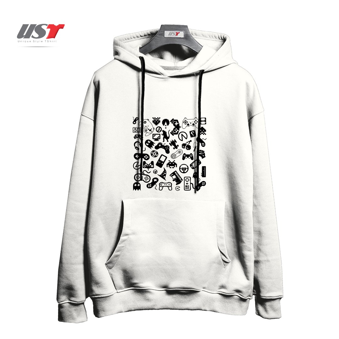 هودی اورسایز طرح Gamer