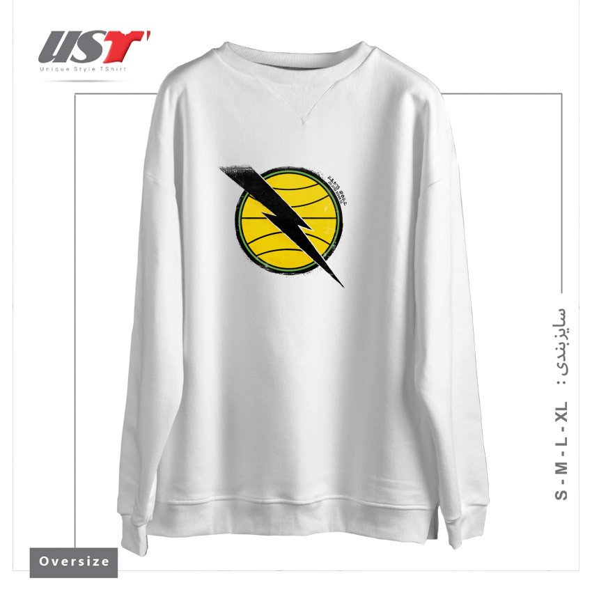 طرح RETRO HELIO GRACIE JIU-JITSU DA GUANABARA EMBLEM سوییشرت اورسایزرنگ سفید