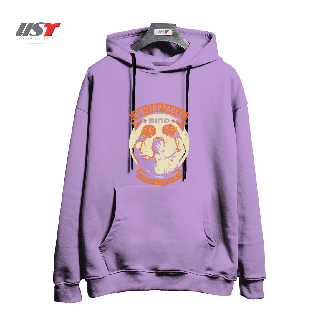 طرح UNSTOPPABLE! هودی اورسایزرنگ یاسی