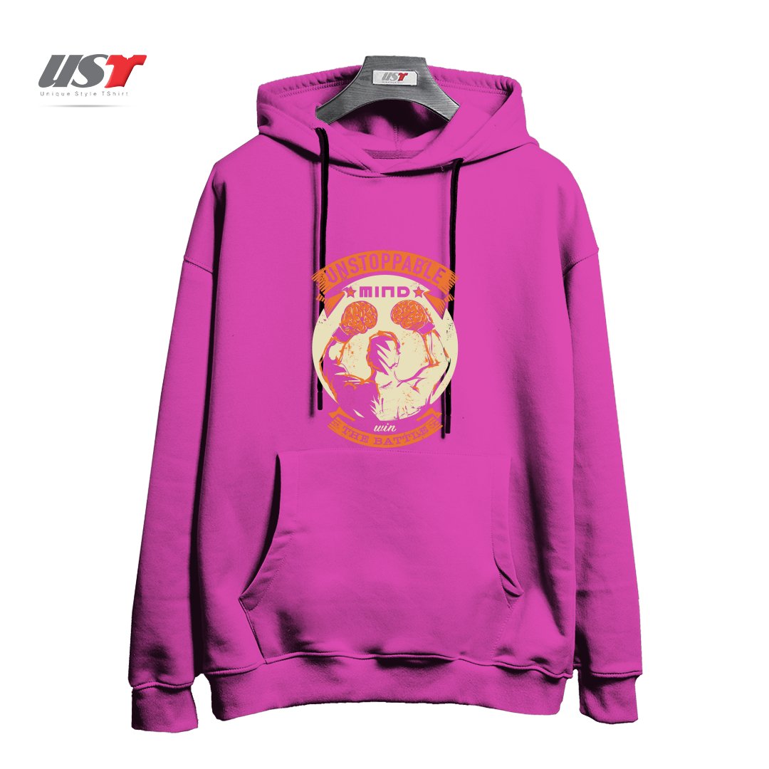 هودی اورسایز طرح UNSTOPPABLE!