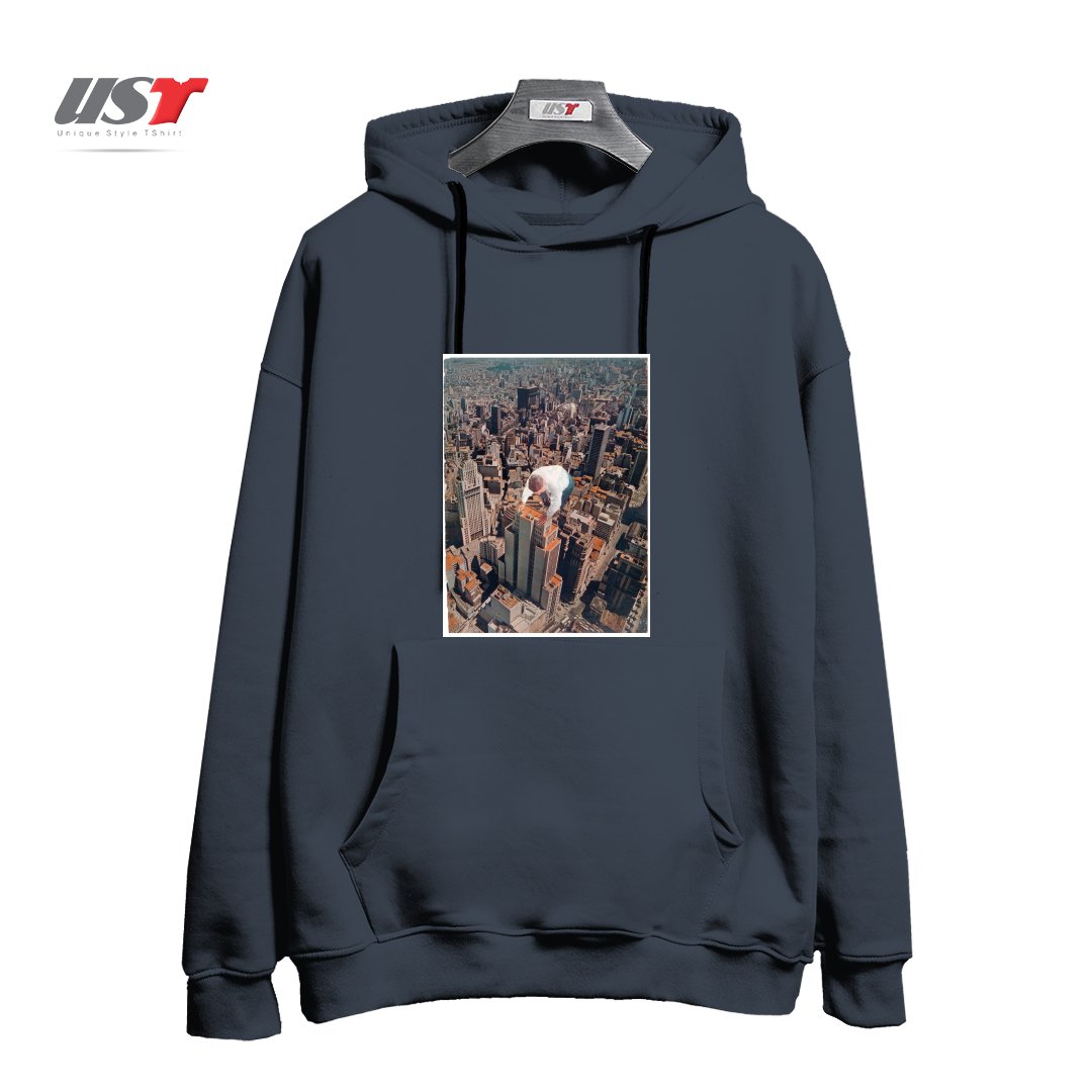 طرح ABOVE I هودی اورسایزرنگ دودی