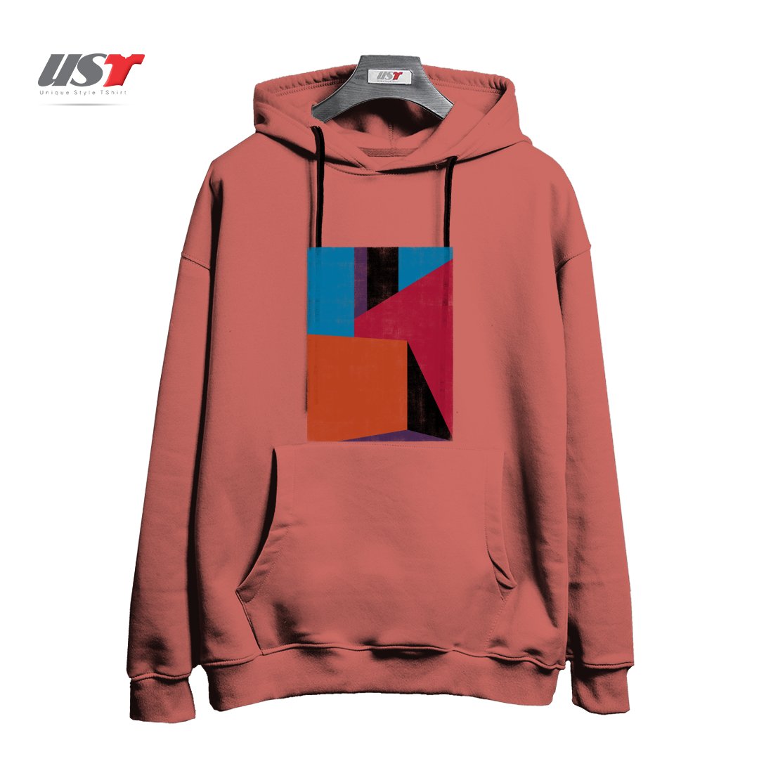 طرح BARRAGANIC هودی اورسایزرنگ آجری