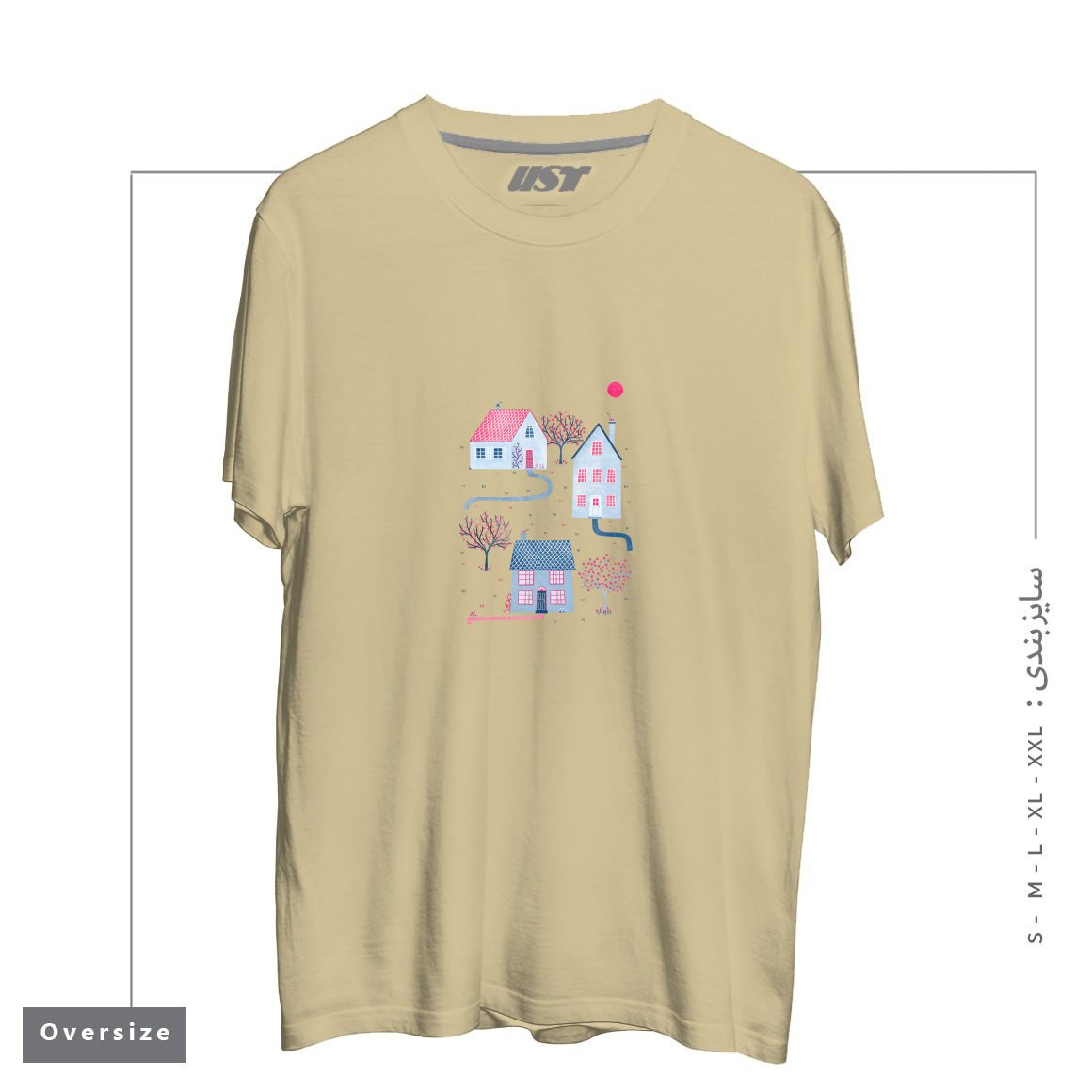 تیشرت اورسایز طرح SPRING IN TOWNSVILLE