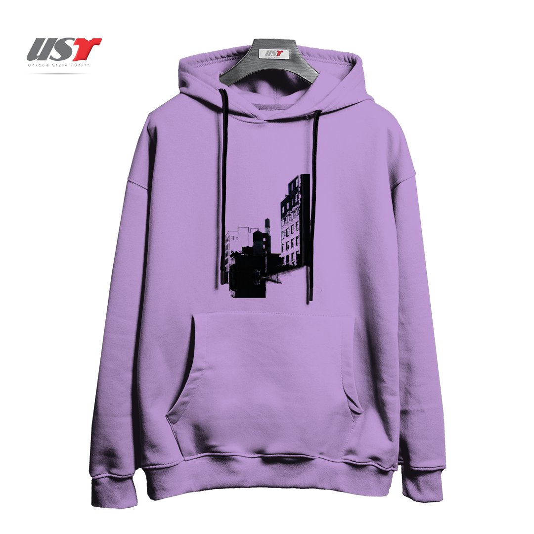 هودی اورسایز طرح TOWER BUILDING OUTLINE