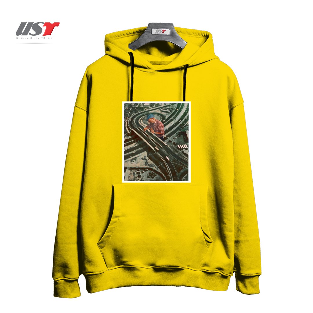 هودی اورسایز طرح WORKER II