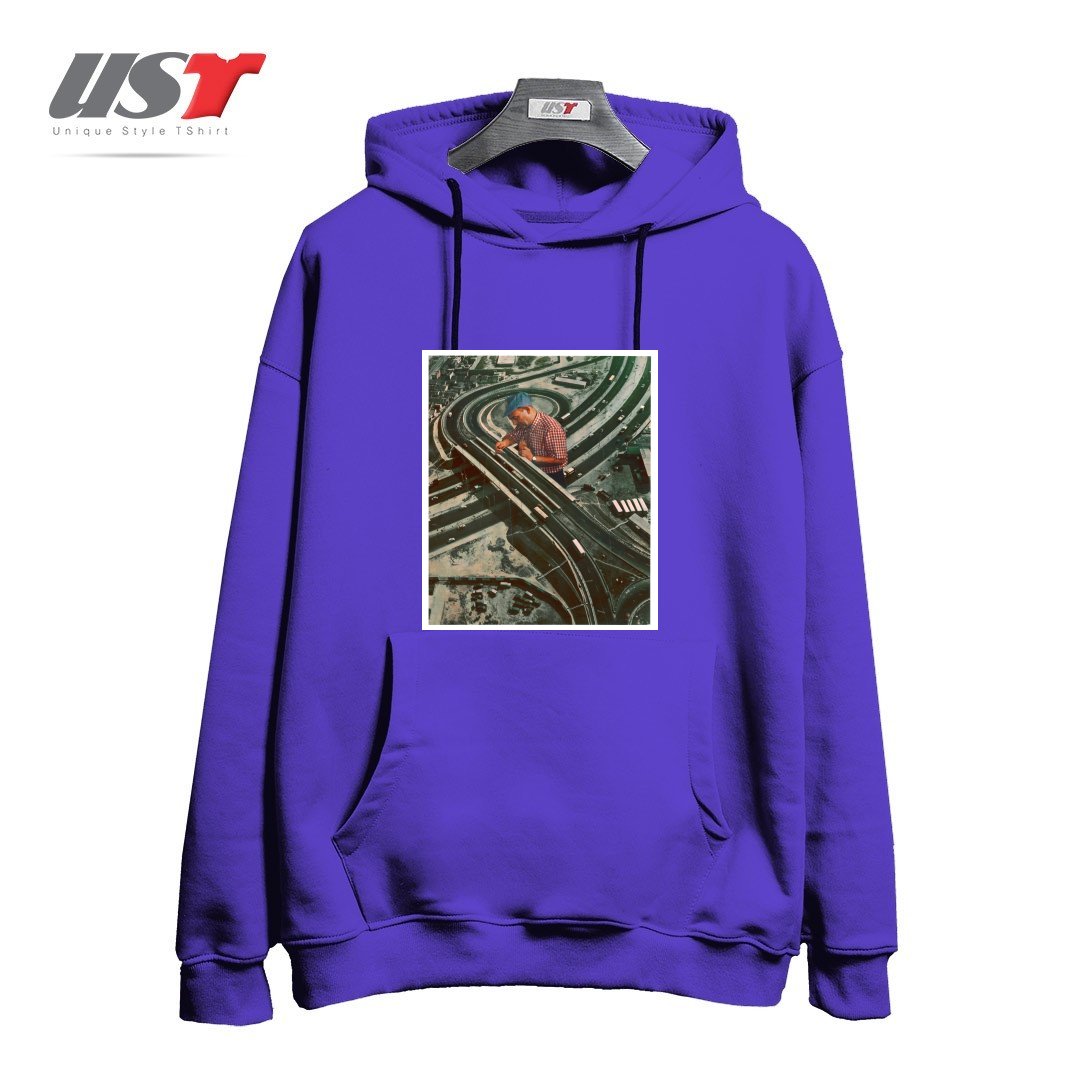 هودی اورسایز طرح WORKER II