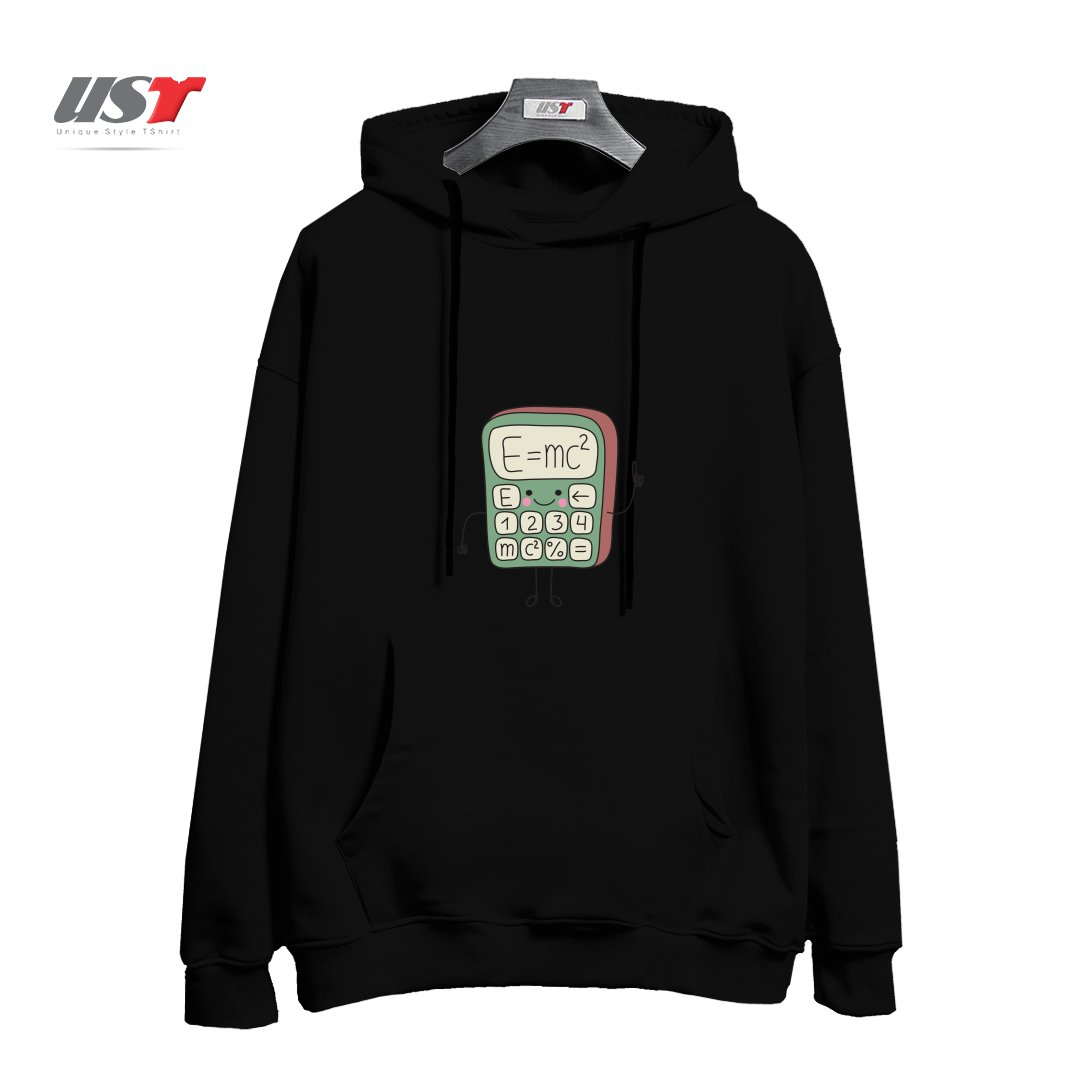 هودی اورسایز طرح CARTOON FUNNY CALCULATOR SMILES