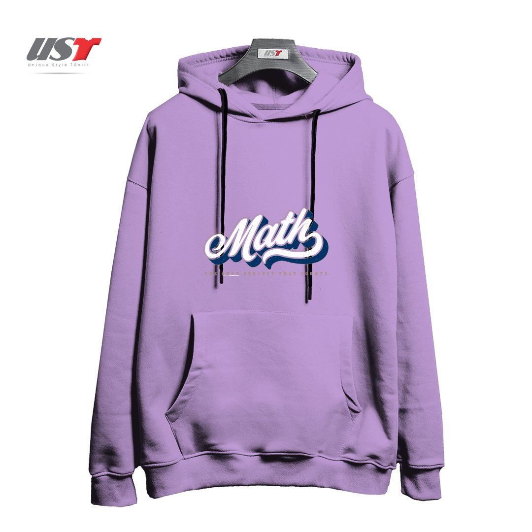 هودی اورسایز طرح MATH COUNTS