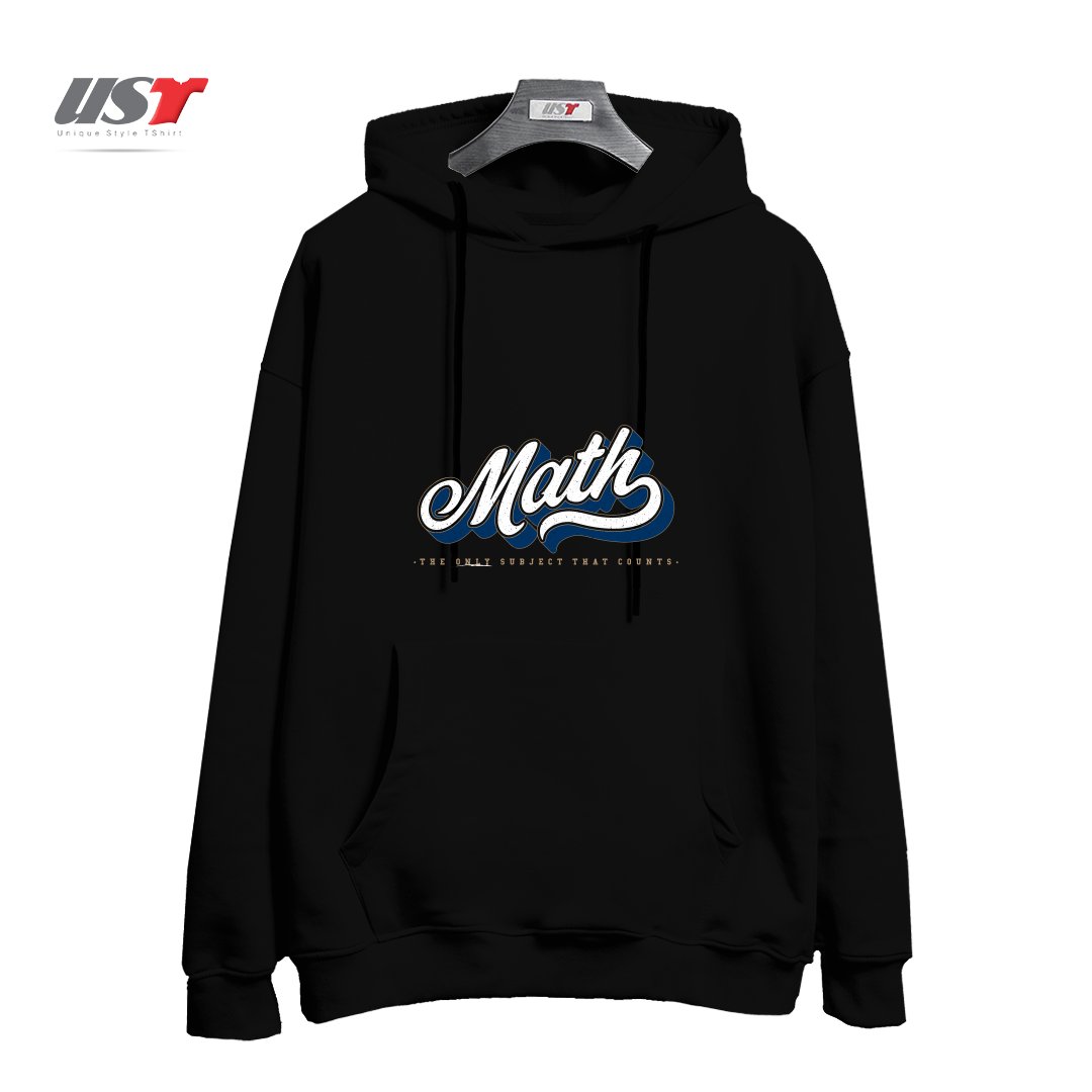 طرح MATH COUNTS هودی اورسایزرنگ مشکی