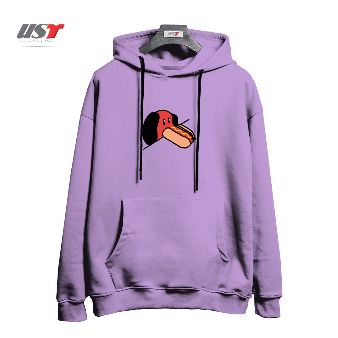 هودی اورسایز طرح JUST A WEIRD SCENE # 32