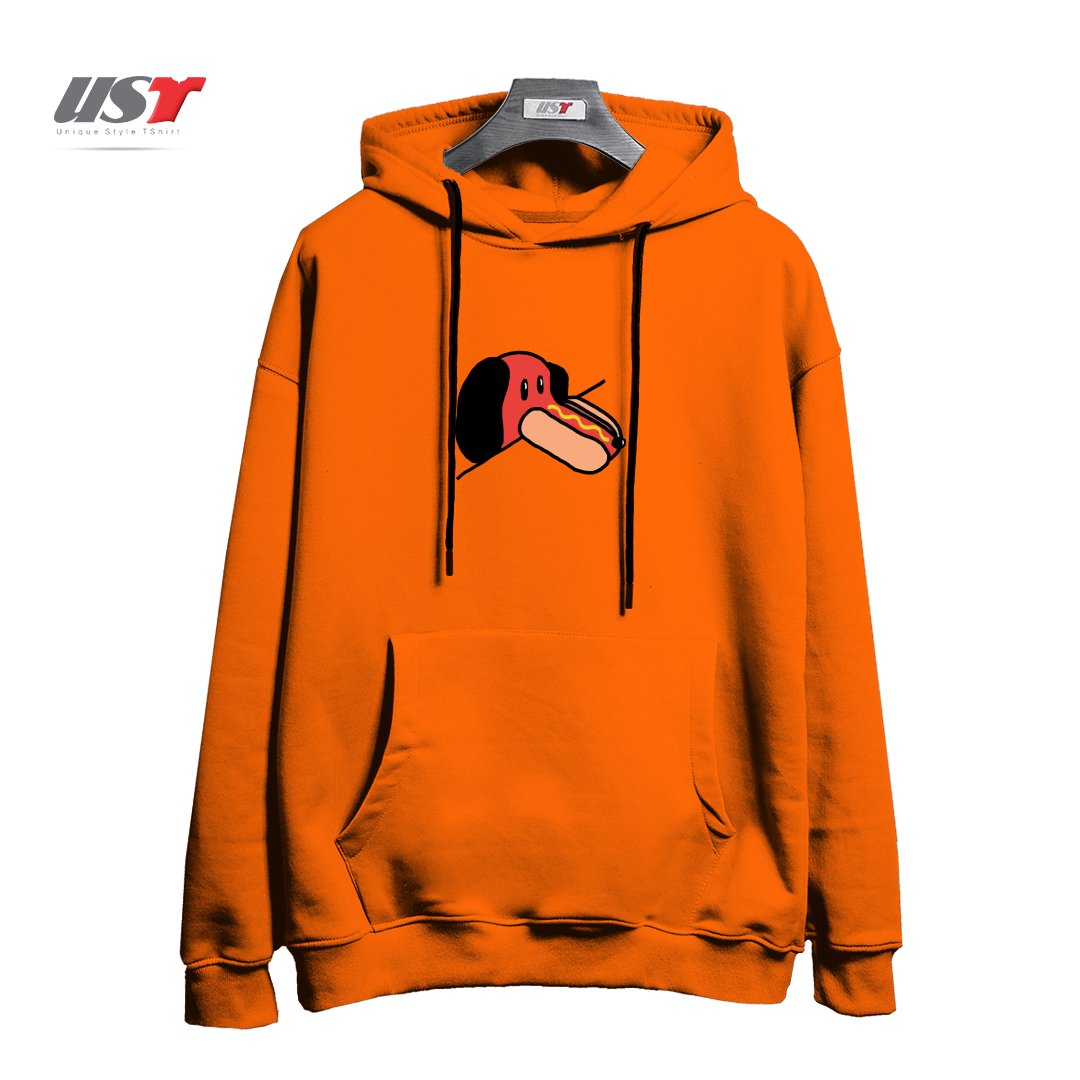 هودی اورسایز طرح JUST A WEIRD SCENE # 32