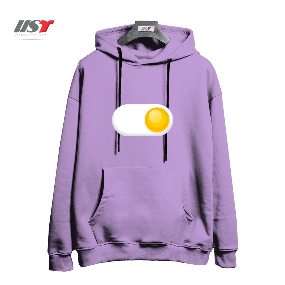 هودی اورسایز طرح EGG ME ON2