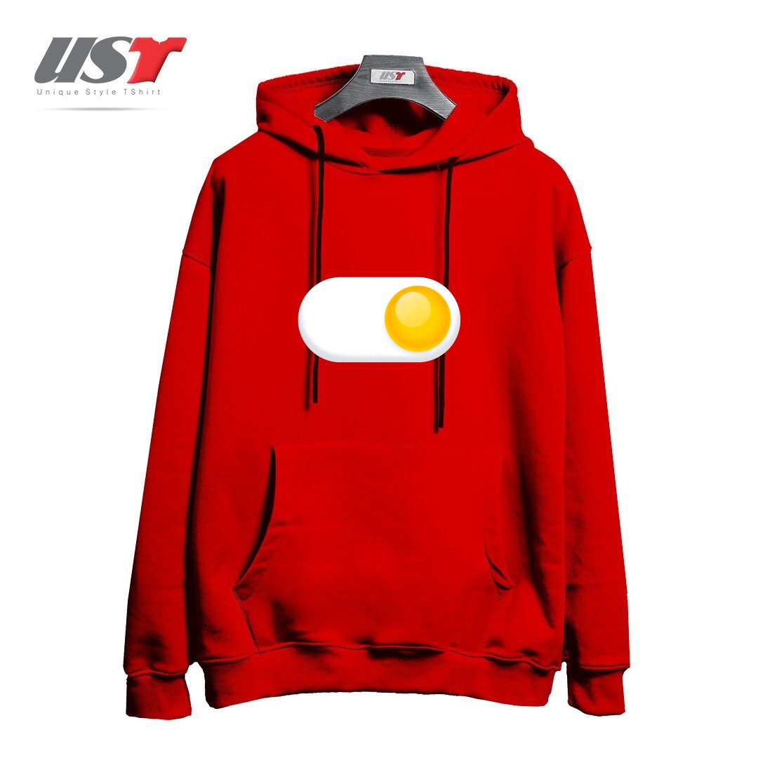 هودی اورسایز طرح EGG ME ON2