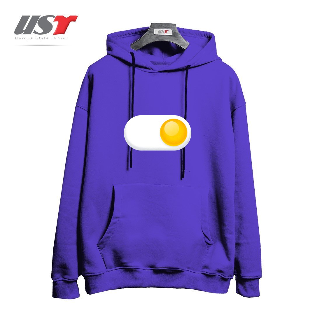 طرح EGG ME ON2 هودی اورسایزرنگ بنفش