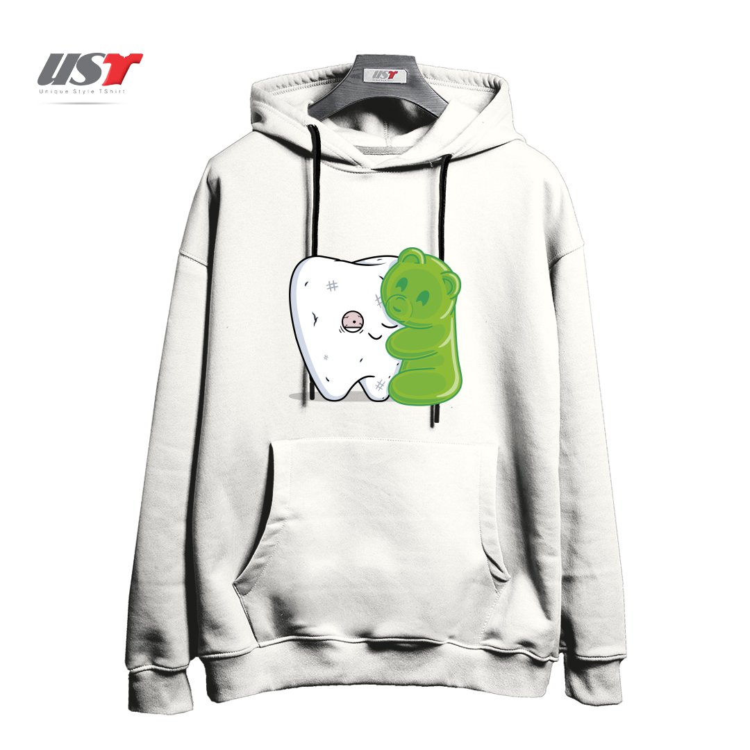 هودی اورسایز طرح GUMMY HUG!