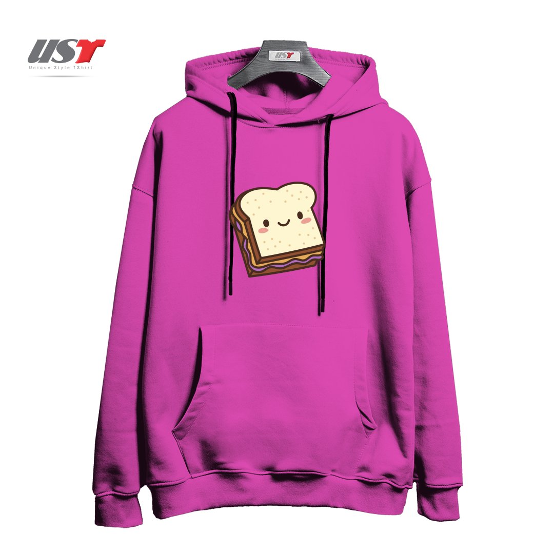 هودی اورسایز طرح KAWAII PB&J