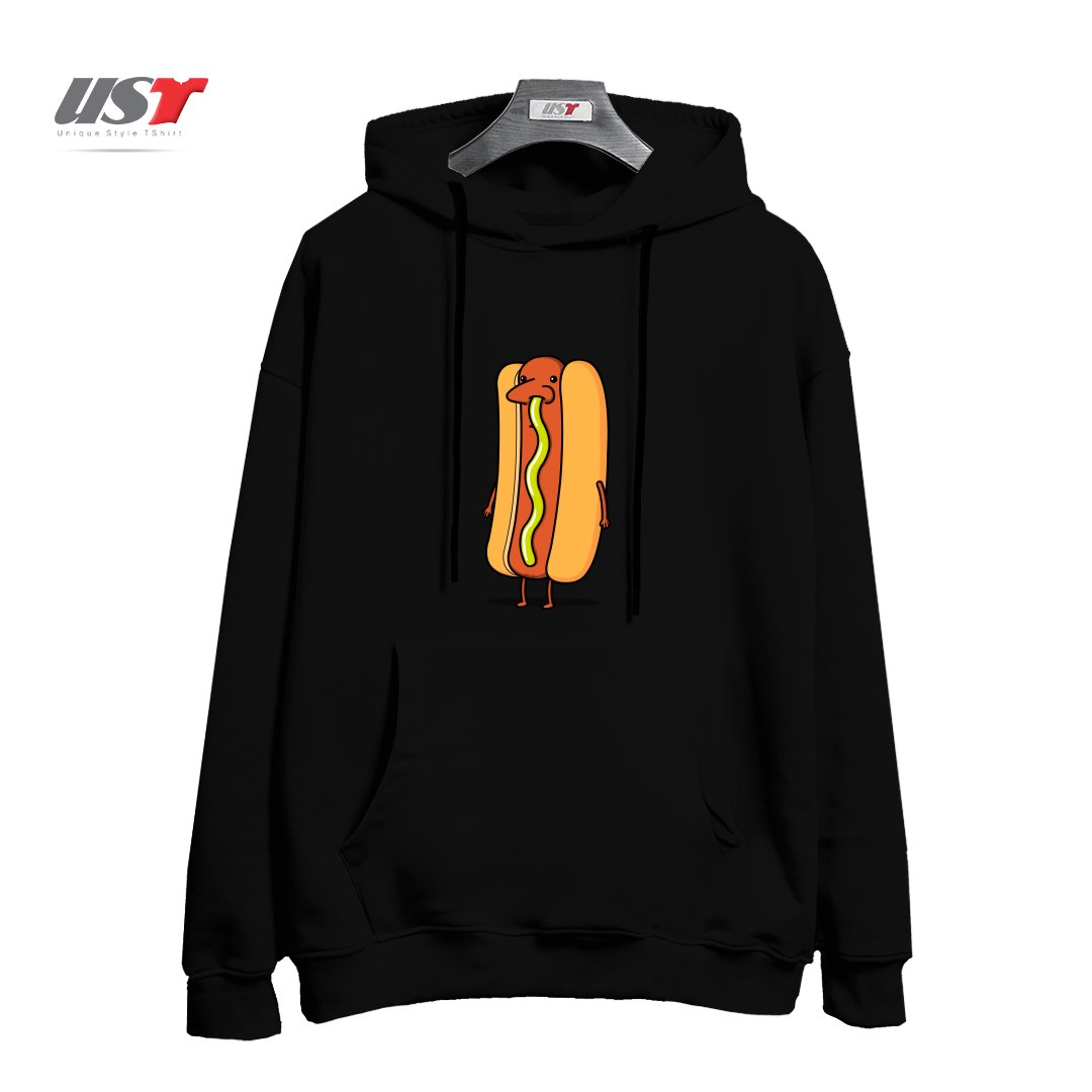 هودی اورسایز طرح SNOT DOG!3