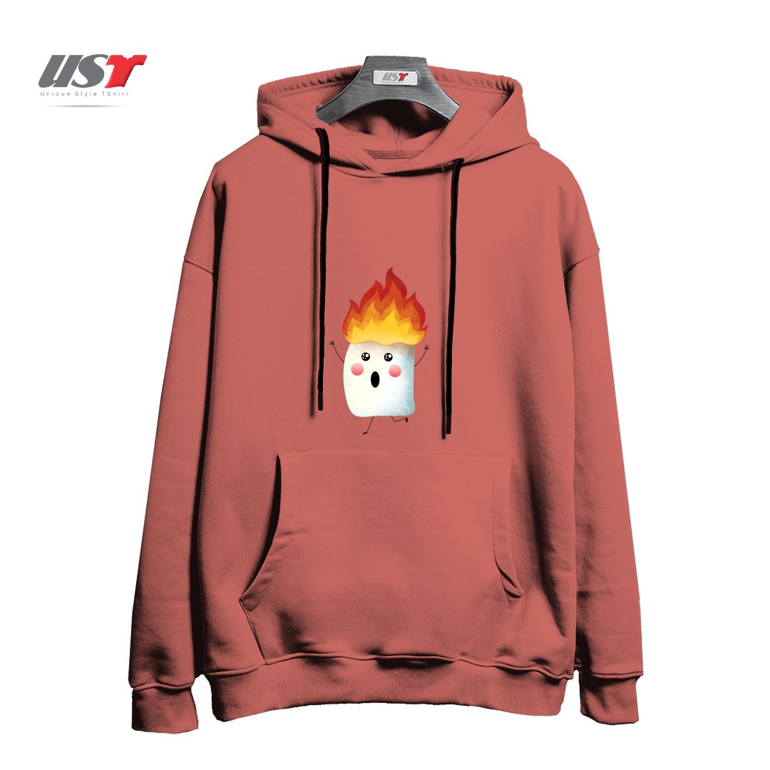 هودی اورسایز طرح RUNNING FAST