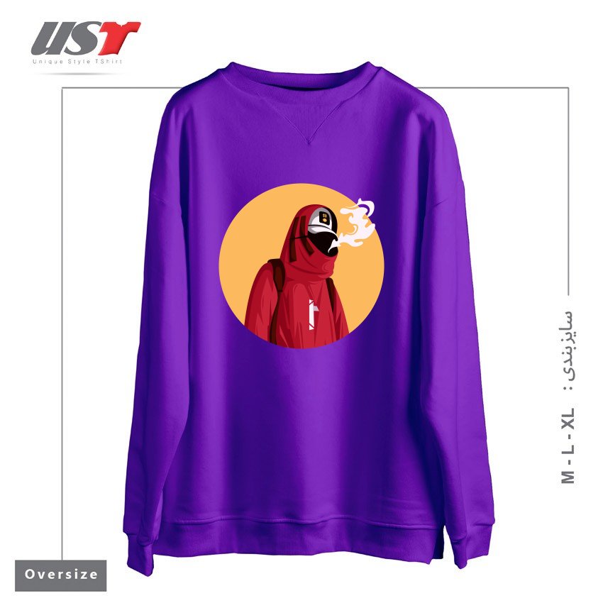 سوییشرت اورسایز طرح style