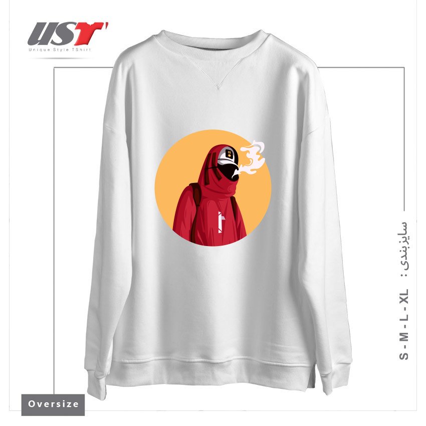 سوییشرت اورسایز طرح style