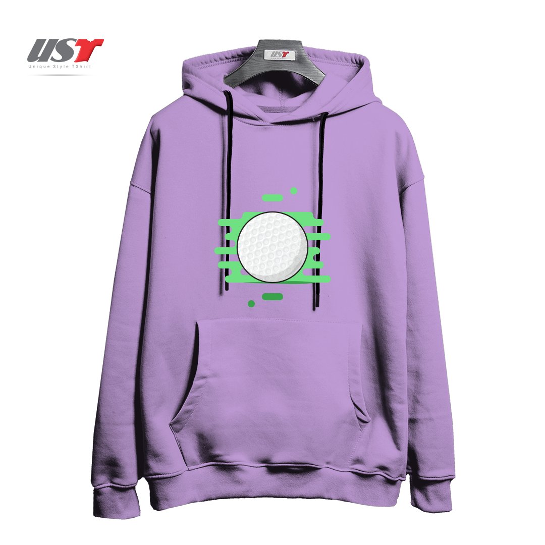 طرح GOLF BALL هودی اورسایزرنگ یاسی