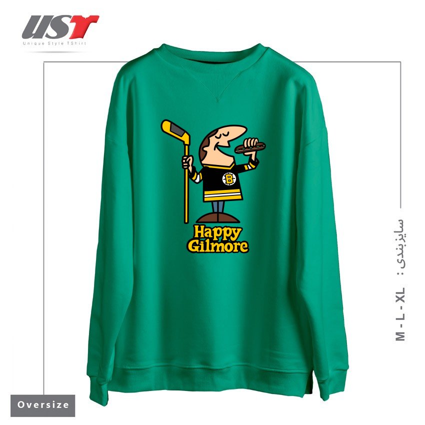 سوییشرت اورسایز طرح LITTLE HAPPYS