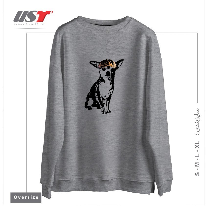 سوییشرت اورسایز طرح LI'L TOUGH GUY1