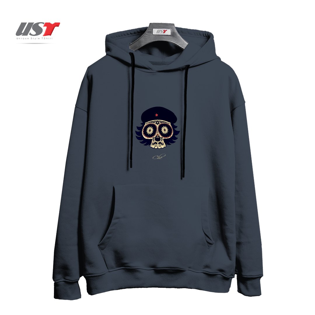 طرح CHE SUGAR SKULL هودی اورسایزرنگ دودی