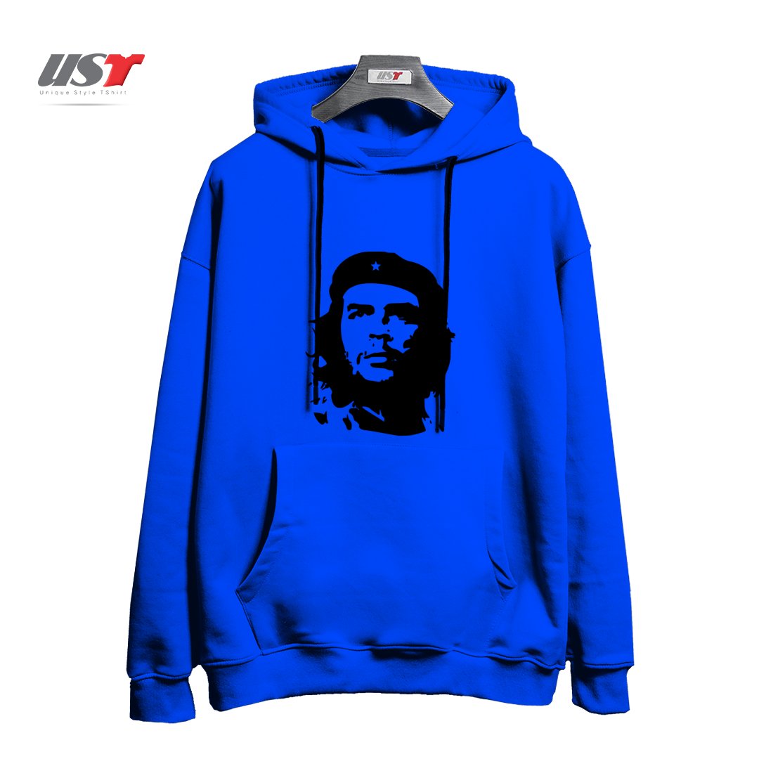 طرح CHE هودی اورسایزرنگ آبی شالی