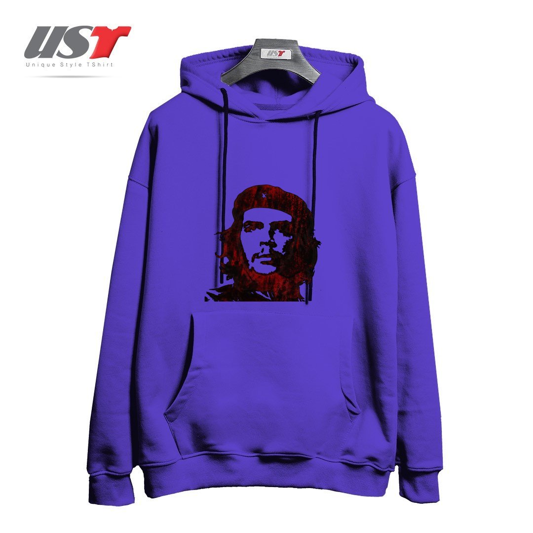 طرح ERNESTO CHE GUEVARA هودی اورسایزرنگ بنفش