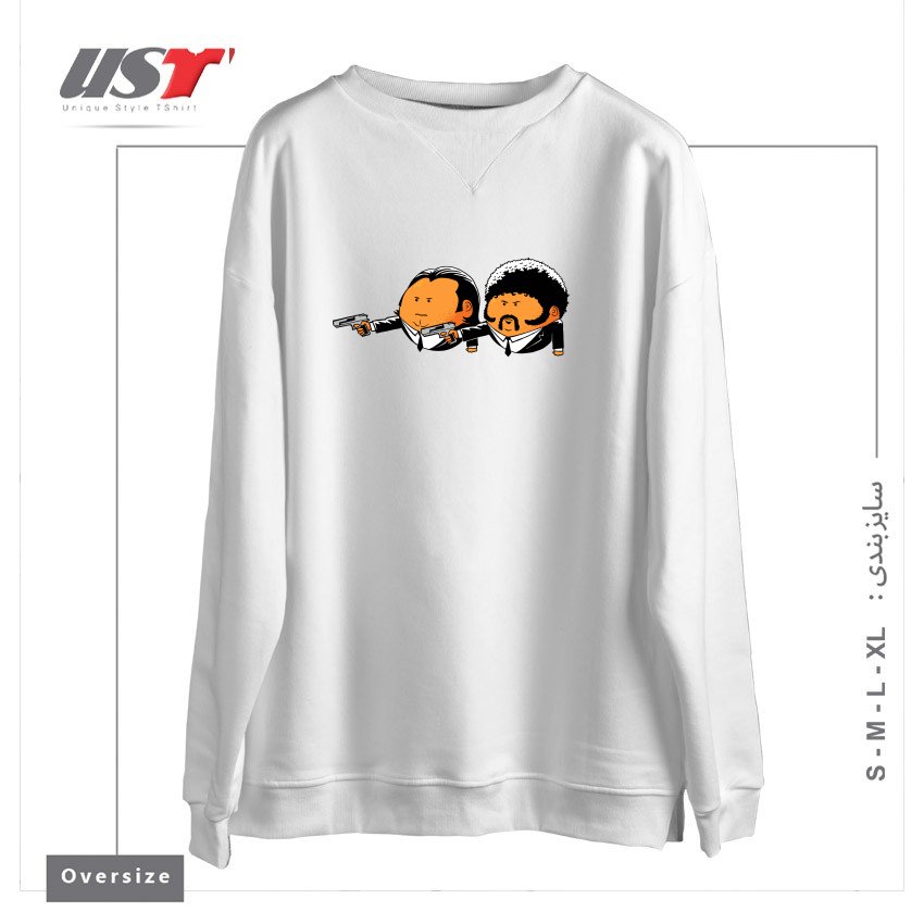 سوییشرت اورسایز طرح EXTRA PULP