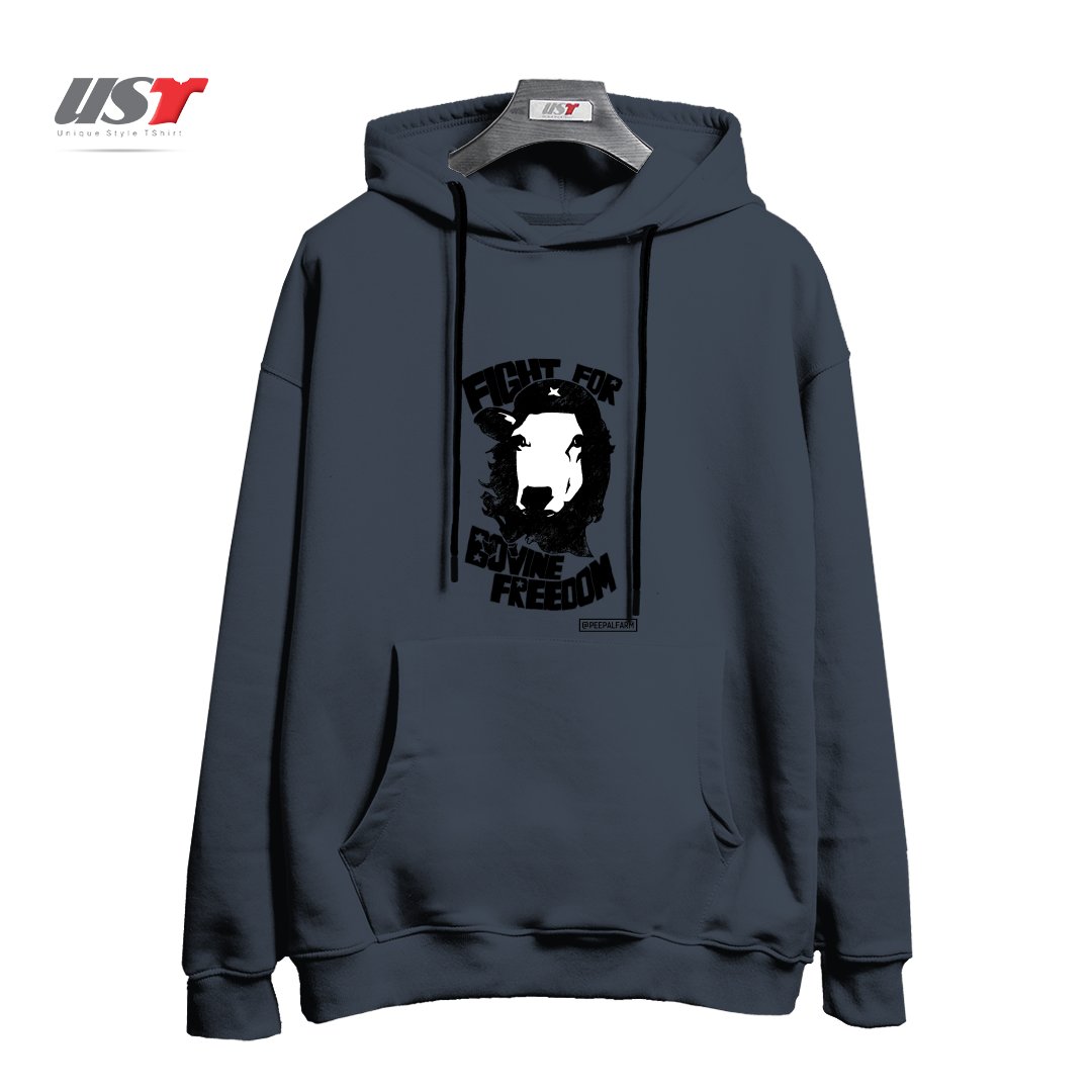 طرح FIGHT FOR BOVINE FREEDOM هودی اورسایزرنگ دودی