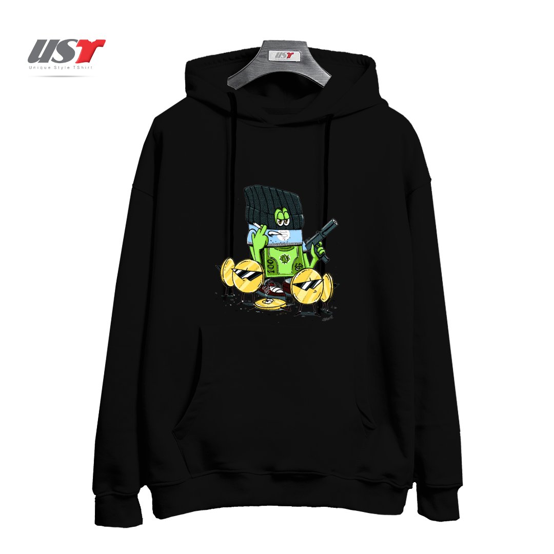 هودی اورسایز طرح GET MONEY GANG