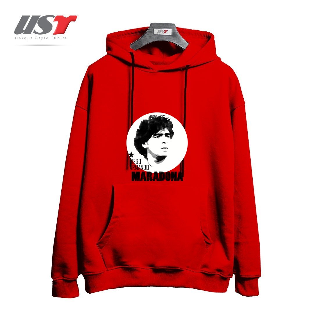 هودی اورسایز طرح MARADONA3