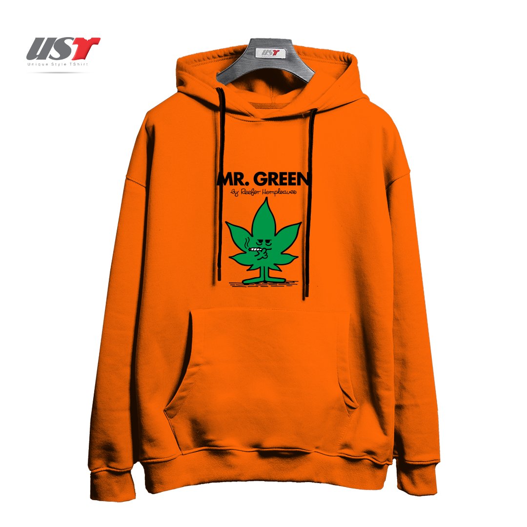 هودی اورسایز طرح MR. GREEN