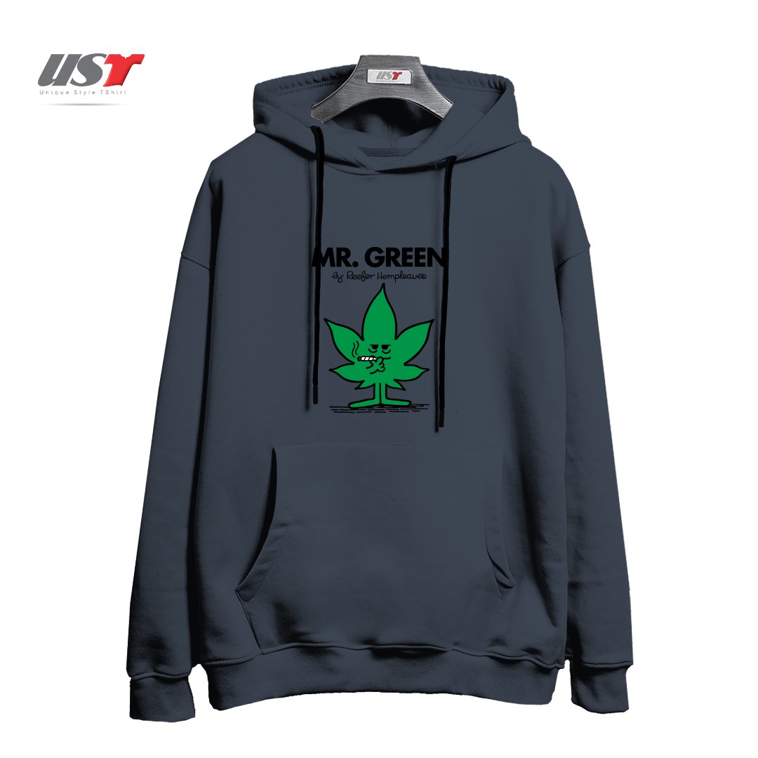 هودی اورسایز طرح MR. GREEN