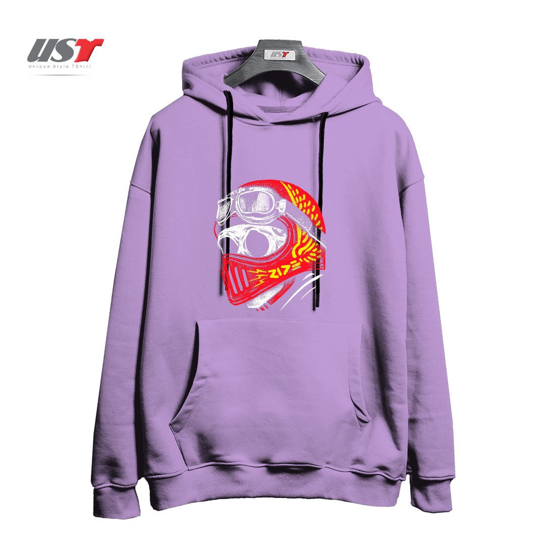 هودی اورسایز طرح RIDE SKULL